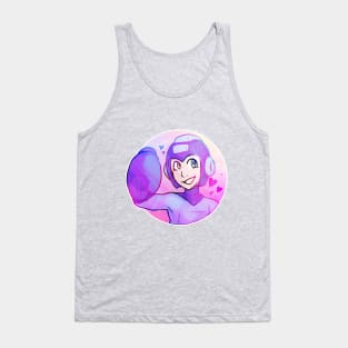 Vaporwave-Inspired Megaman Tank Top